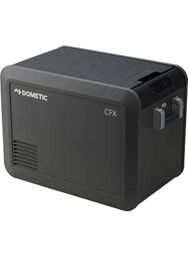 دوميتك دومتيك CFX5 45 – صندوق تبريد ضاغط محمول بسعة 45 لتر – يعمل على 12/24 فولت و240 فولت – صندوق تبريد كهربائي/فريزر للسيارة – ثلاجة صغيرة للشاحنات والقوارب والمنازل المتنقلة - Image 1